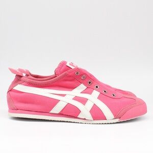 Onitsuka Tiger Mexico 66 slip on pink canvas sample vintage y2k